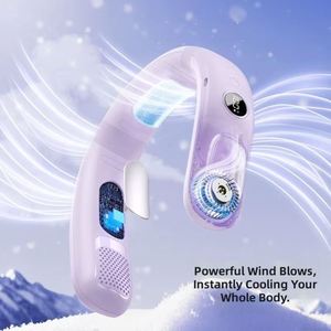 Factory Wholesale Ultra-Long Battery Life High Quality <b>Mini</b> Portable Semiconductor Cooling <b>Usb</b> Charging <b>Fan</b> 4000Mah - Product Image 4