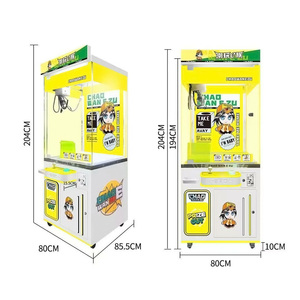 Artículo superventas potencial, Máquina Inteligente de garras para aperitivos y bebidas, máquina de juego de regalo para interiores con luz de Color que funciona con monedas - Product Image 4