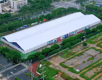 10x40m tentes de mariage pour 200 personnes tentes Camping extérieur étanche Mobile Banquet Hall événements matériel pour la location