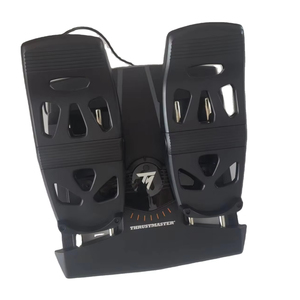 Pédale de gouvernail de vol Thrustmaster TCA <span class=keywords><strong>Airbus</strong></span> Version A320 Navigation Joystick Flight Control Simulator pour une utilisation sur ordinateur - Product Image 1
