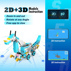 Kit de Robótica STEM Makerzoid Scratch Junior, Sistema de Aprendizaje de Programación STEAM, Bloques de Construcción DIY, Perfecto para Niños de 6+ Años, Robot de Codificación - Product Image 4
