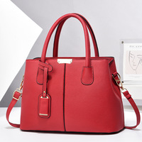 Nouveauté 2024 : Sacs à main pour femmes, style européen et américain, motif litchi, sacs à bandoulière en cuir