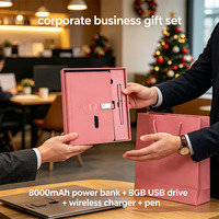 Carnet de notes sans fil rechargeable personnalisé 2027 avec stylo, coffret cadeau d'entreprise, logo personnalisé, publicité en gros