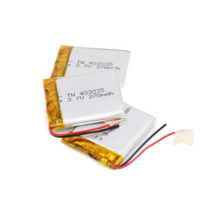 602035 de 500mAh <span class=keywords><strong>3</strong></span>,7 v cilíndrico oem de alta temperatura de iones de las células Paquete de iones para auriculares bluetooth - Product Image 5