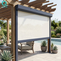 Persianas Eléctricas Automáticas QINGYING para Terraza, Gazebo y Pérgola