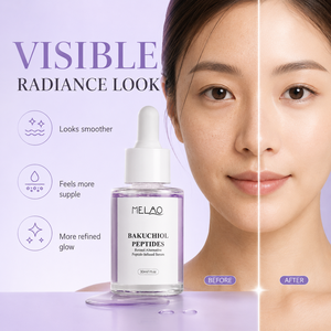 Sérum <span class=keywords><strong>Visage</strong></span> Anti-Âge et Anti-Rides au Bakuchiol et Peptides, Lissant la Peau, Alternative au Peptide, Marque Blanche - Product Image 6
