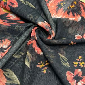 Tùy Chỉnh Điện Lưới Vải Với Độc Đáo In Thiết Kế Cho Cô Gái 'Thể Thao Polyester Spandex Vải Cho Quần Áo Ăn Mặc - Product Image 4