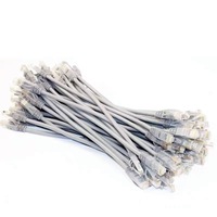 Lan Patch RJ45 Cable de red Ethernet personalizado STP/UTP Cat5e Cat6 Cat7 0,2 M 0,3 M 0,5 M Conexión a Internet CE RHOS medidor corto