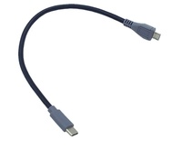 China Hersteller Professionelle Produktion USB 3,1 Typ C Stecker auf Micro USB Männlichen Verlängerung Kabel