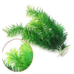 Hete Verkoop 30-40Cm Landschapsarchitectuur Aquarium Planten Plastic Kunstmatige Aquarium Planten - Product Image 1
