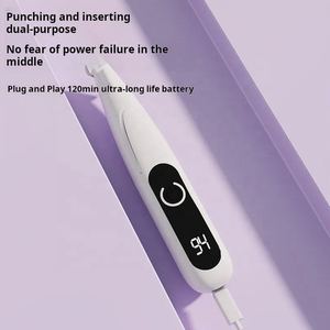 Draagbare stille hondenpoot- en kattenpoot-trimmer met LED-lampje, snoerloos, USB oplaadbaar, elektrische trimmer voor huisdieren - Product Image 5