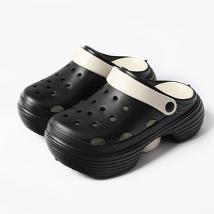 Zuecos de EVA para <span class=keywords><strong>Mujer</strong></span>, Transpirables, con <span class=keywords><strong>Plataforma</strong></span> para Aumentar la Altura, Antideslizantes, Resistentes al Desgaste, Zapatos Casuales para Jardín y Exteriores - Product Image 4