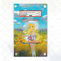 Cadre de présentation pour cartes PSA, support en acrylique pour cartes gradées, pour collection TCG (sans carte)
