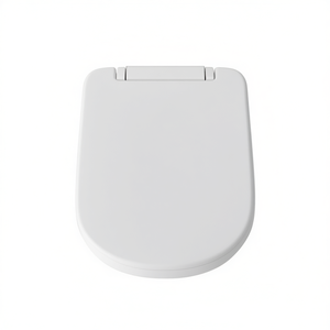 Asiento de inodoro para Cesame Sintesi Form 6, blanco, con bisagras de expansión en forma de C, 50.5 cm de longitud - Product Image 2