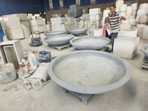 Modern Style Ceramic Flower and Plant Pots UV Resistant Eco-Friendly Durable Lightweight Home & <b>Garden</b> Items Handmade in China - Product Image 6