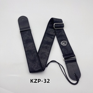 Kabat Adjustable Nylon &amp; PU Leather Guitar <strong>Strap</strong> Durable Wrapped Electric Acoustic Bass Stringed Instruments Parts &amp; Accessories - Product Image 3