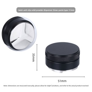 เครื่องกดผงกาแฟแบบแรงโน้มถ่วง 3 ใบพัด ฐานแบน ปรับความสูงได้ ทำจากสแตนเลส ขนาด 58 มม. สไตล์อิตาลี - Product Image 6
