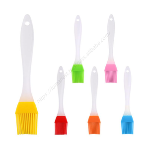 Brocha de Silicona Multicolor Resistente al Calor para Barbacoa y Repostería, para Untar Aceite, Mantequilla y Marinadas - Product Image 5