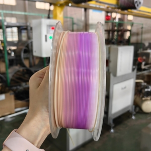 Đa Màu Sắc 3D In Ấn PLA Cầu Vồng Filament Máy Lụa PLA Đơn/Dual/Tri Cầu Vồng Màu Sắc Filament Đùn - Product Image 2
