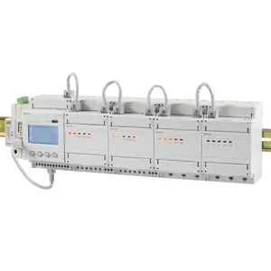 Medidor de energia inteligente ADF400L para edifícios de apartamentos, instrumentos elétricos multicircuitos 4 canais 3 fases 3*1 (6), um