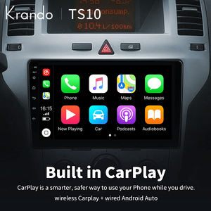 Krando 9 "Auto unità principale per <span class=keywords><strong>Opel</strong></span> <span class=keywords><strong>Astra</strong></span> H <span class=keywords><strong>2004</strong></span> - 2014 Android Auto Radio Wireless Carplay di navigazione 4G Playstore 64GB 128GB - Product Image 6