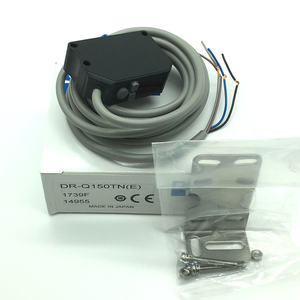 Optex <span class=keywords><strong>DR</strong></span>-Q150TN(E) sensore fotoelettrico NPN buon prezzo originale 10-30V DC rilevamento distanza 0-1.5m teoria Laser - Product Image 1