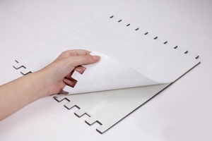 Striscia Backsplash mosaico in alluminio Peel e bastone mattonelle per pareti <span class=keywords><strong>cucina</strong></span> - Product Image 3