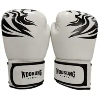 Дешевые Удобные профессиональные тайские Боксерские перчатки для тренировок woosung