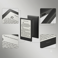 Lector de Libros Electrónicos OEM ODM de 6 Pulgadas con Pantalla Táctil Android E Ink, WiFi, Luz Frontal, Soporte en Inglés y Chino, Archivos PDF/TXT