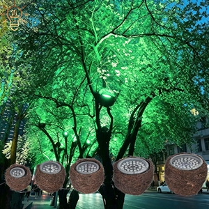 12W Outdoor LED Spotlight IP65 Aluminum Garden Lamp Spike <strong>Landscape</strong> Tree Hug Yard <strong>Lighting</strong> 3000K Color Temperature Electric/Ac - Product Image 3