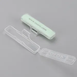 OUORO Wholesale Direct Selling 4010 Waterproof Plastic Transparent Cable Marker Box Cable Tie Marker Tag