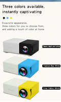 Projecteur LED portable intelligent de poche YG300 Android 9 2.4G/5G WiFi, compatible 4K, 20 ANSI, idéal pour l'extérieur et les voyages – Nouvelle collection 2025