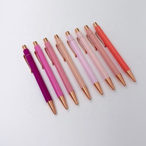 Penne regalo <span class=keywords><strong>a</strong></span> <span class=keywords><strong>sfera</strong></span> con <span class=keywords><strong>penna</strong></span> <span class=keywords><strong>a</strong></span> <span class=keywords><strong>sfera</strong></span> esagonale <span class=keywords><strong>rosa</strong></span> in oro <span class=keywords><strong>rosa</strong></span> di alta qualità con Logo personalizzato insegnante di scuola dell'azienda alberghiera - Product Image 2