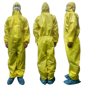 Hot Sale Type 5/6 Wegwerp Ppe Coverall Suitnon-Woven Microporeuze Beschermende Coverallen14126 Eu/Us Size Medische Verbruiksartikelen - Product Image 4