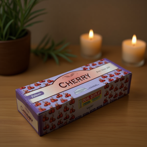 Tulasi Cherry Incense Sticks 120g Pack Dual Display Box - Product Image 3