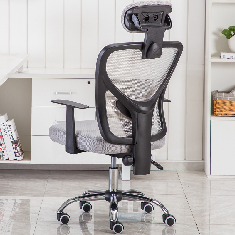 Commercial Furniture Ergonomic Staff Mesh Swivel Office Chair With Back