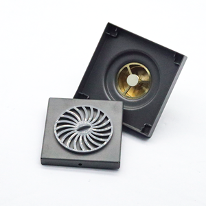 ที่ดักขนซิลิโคนทรงสี่เหลี่ยมท่อระบายน้ำพื้นห้องอาบน้ำแบบตรง - Product Image 1