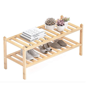 Bicheng Bamboo <b>Shoe</b> <b>Rack</b> Multi-Story Stackable Freestanding Entryway <b>Storage</b> Cabinet - Product Image 5