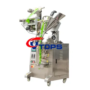 VTOPS Automatic Flour Spices Powder Paper Plastic Bag Packing Machine with Auger Filler Low Labor Cost
