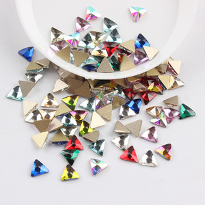 Yantuo Bling各種シェイプミックスカラーネイルラインストーンフラットバック非ホットフィックスラインストーンブリンブリン型クリスタルストーンネイル用 - Product Image 5