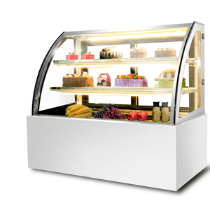 High Quality Commercial <b>Air</b> Refrigerated Showcase 304 Stainless Steel Automatic Defrost 5 Star Energy Efficiency for Bakery Cake - Product Image 1