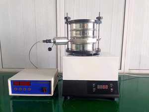 Tamis de test en acier inoxydable OZEO Tamis de test de laboratoire Shaker Équipement de laboratoire Agitateur d'analyse de poudre - Product Image 2