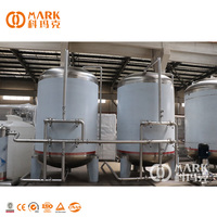 Ensemble complet de projet d'usine d'eau pure 8000BPH, machine de remplissage d'eau en bouteille entièrement automatique et équipement de bouchage