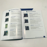 Brochure, catalogue, livret de produits en papier de luxe avec impression personnalisée de haute qualité