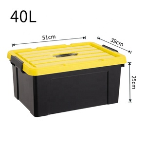 Garden storage box collapsible storage box organizer plastic storage box customized color and logo