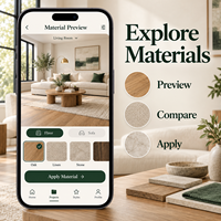 Desain Interior AI Canggih, Desain dan Pengembangan Ruangan AI untuk IOS Android Dengan Unggah Foto Ruangan dan Generasi Gaya LionCreate