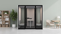 Cabine téléphonique insonorisée moderne à couverture souple 2026 Comine, cabine de studio musical, cabine vocale pour entrepôt, hôtel, centre commercial et villa