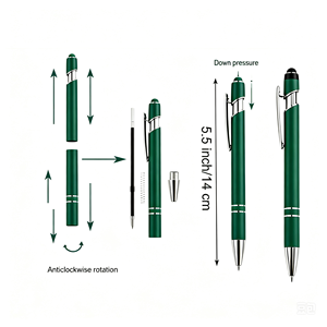 Wholesale 2-in-1 Touch Screen Stylus Ballpoint <b>Pen</b> Gel <b>Pen</b> Universal <b>Tablet</b> Touch <b>Pen</b> Promotional Gift Fast Shipment Custom - Product Image 5