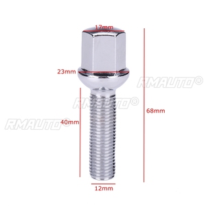5/10 Piezas Tornillos de Rueda M12x1.5 para Coche, Tuercas de Rueda de Aleación de 40mm de Longitud para Mercedes/Benz CLK W209 1992-2009 - Product Image 1