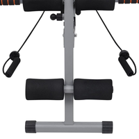 Equipo de Ejercicio Multifuncional de Alta Calidad con Banco de Entrenamiento de Core Ajustable para Ejercicios de Cuerpo Completo, Ideal para Gimnasio en Casa